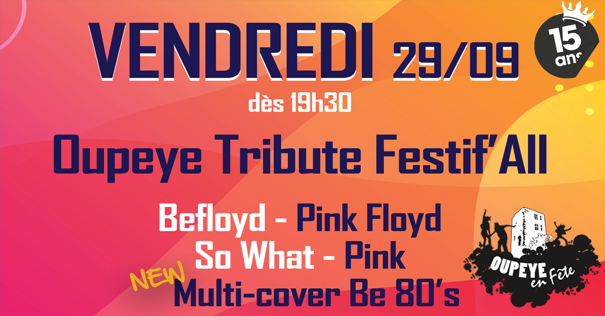 Tribute Festif'All | Oupeye en fête 2023