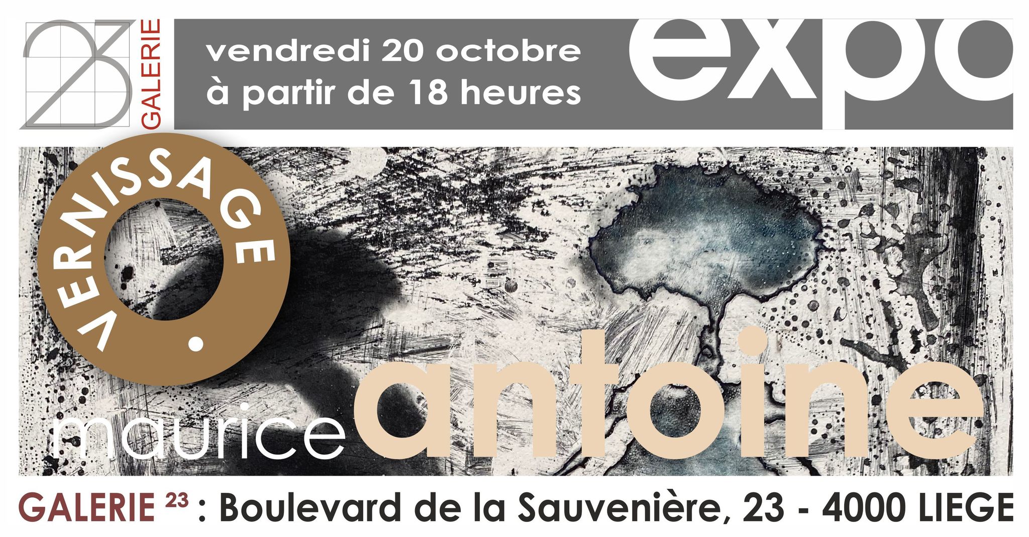 La Galerie 23 présente "mémoire & résistance" du graveur Maurice Antoine