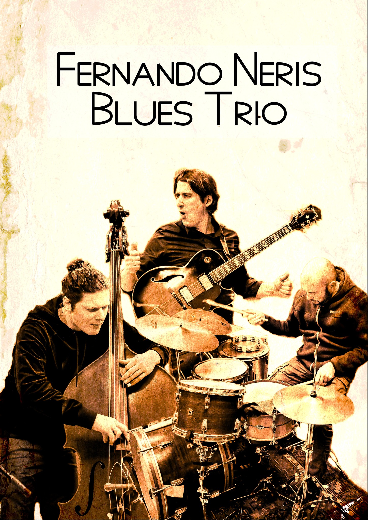 Fernando Neris Blues Trio au Blues-Sphère Bar à LIEGE