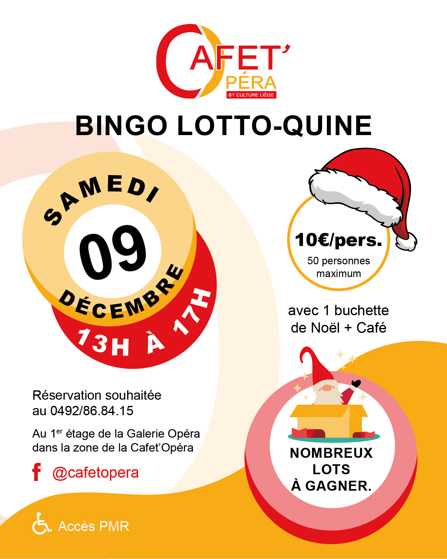 Bingo Lotto-Quine à La Cafet Opéra à LIEGE