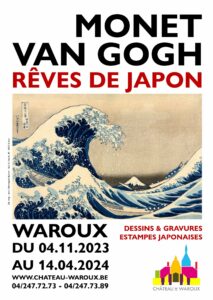 Exposition : Monet - Van Gogh - Rêve de Japon au Château de Waroux du 04/11/2023 au 14/04/2024