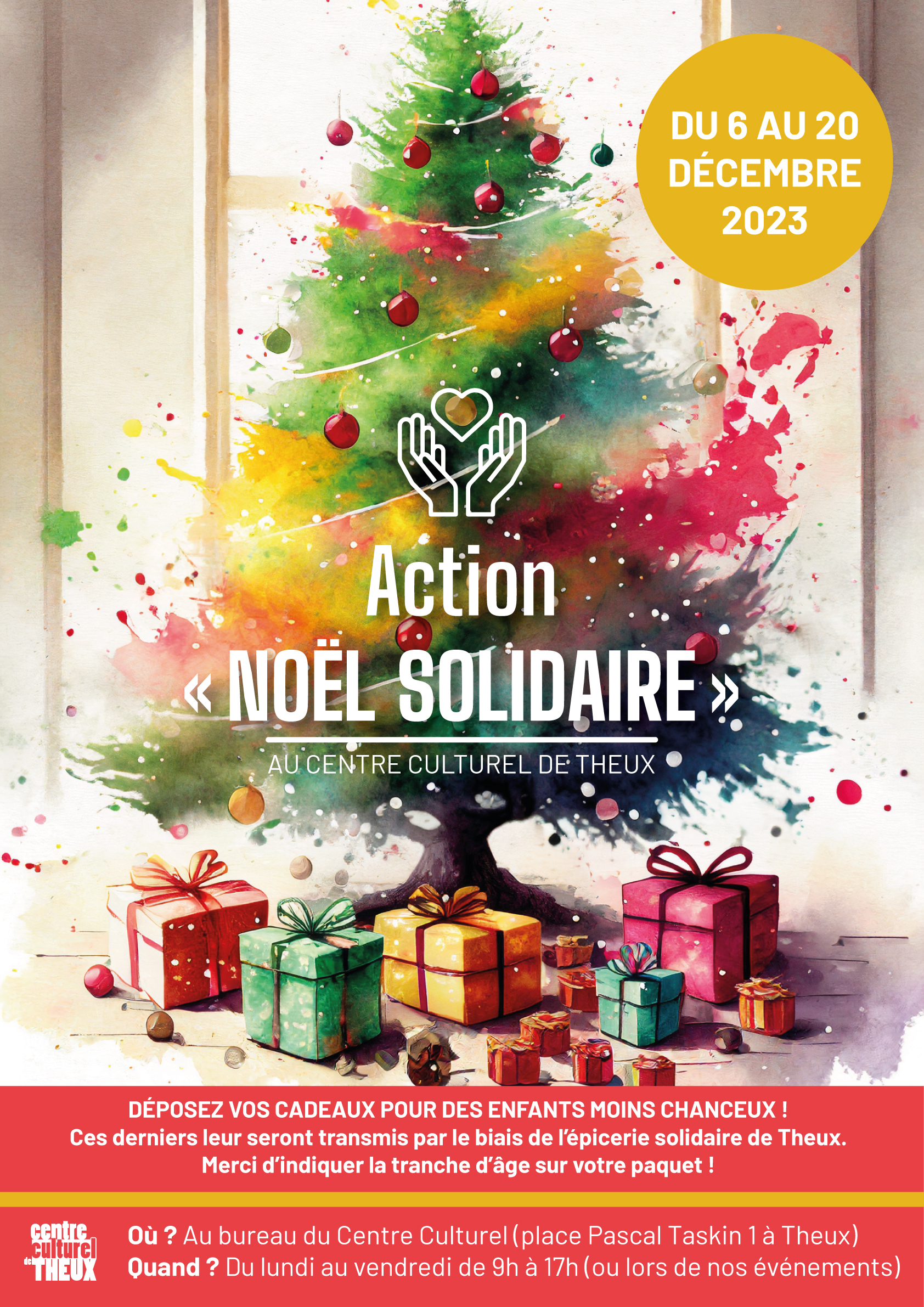 Action - Noël solidaire au CC d eTheux