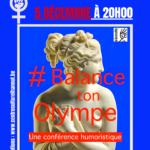 "Balance ton Olympe" au Centre culturel de Hannut