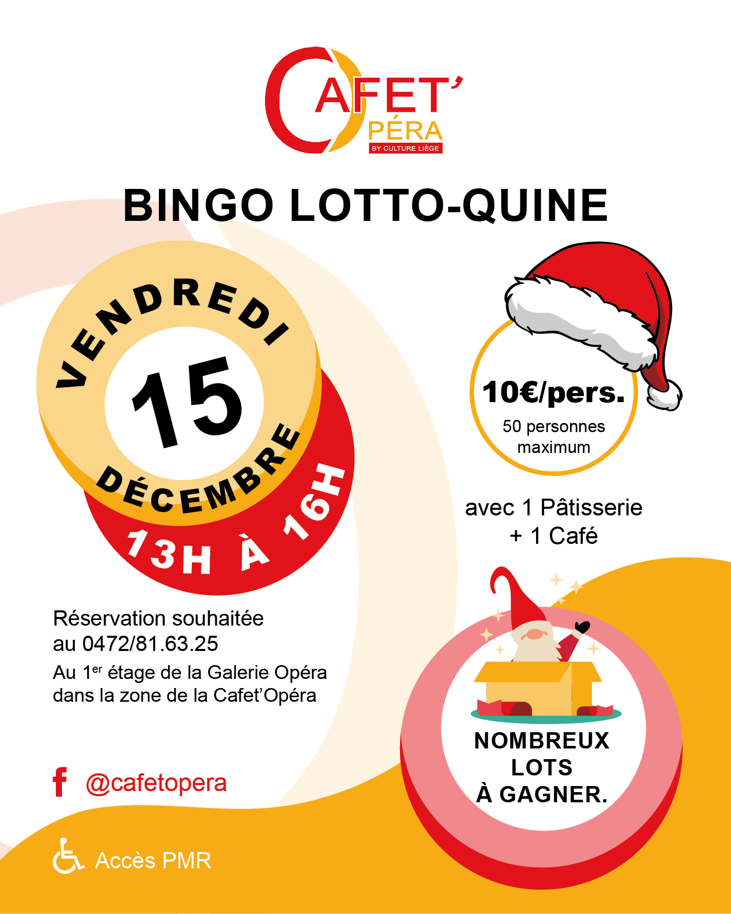 Bingo Lotto-Quine à la Cafet Opéra à LIEGE