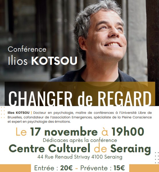 CONFÉRENCE ILIOS KOTSOU - Changer de regard au Centre culturel de SERAING