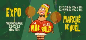 La MAC a les boules avec son marché d eNoël festif à la Maison Arc-en-ciel de LIEGE