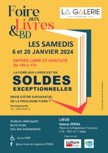 Foire aux Livres & BD dans la Galerie Opéra à LIEGE