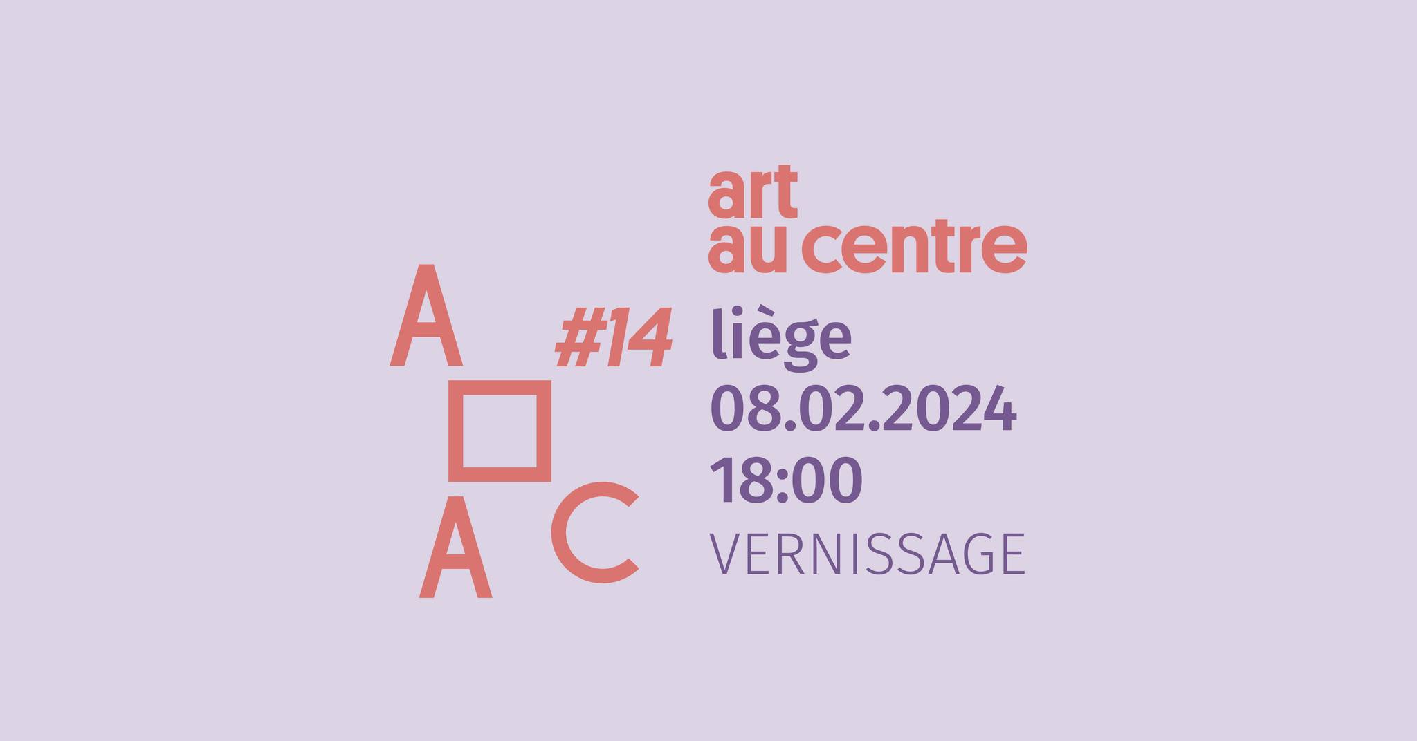 Vernissage & Visite Guidée | Art au Centre #14 | Liège