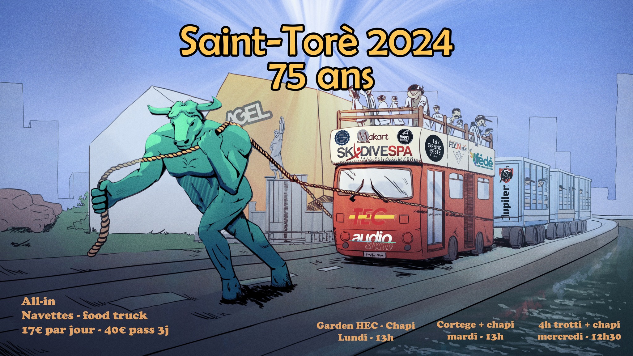 Saint-Toré 2024 (Spéciale 75 ans AGEL ECOCUP à LIEGE