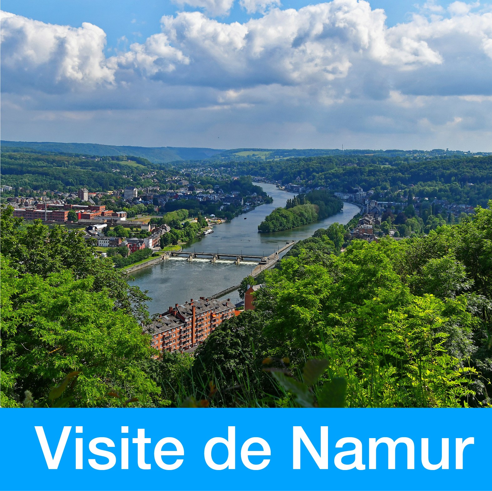 Visite de Namur organisée par La Maison de l'Urbanité