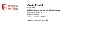 Province de Liège - Bibliothèque locale & Médiathèque
