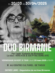 Exposition : DUO BIRMANIE au Centre Culturel de THEUX