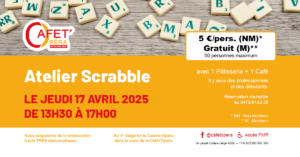 SCRABBLE à La Cafet'Opéra à LIEGE