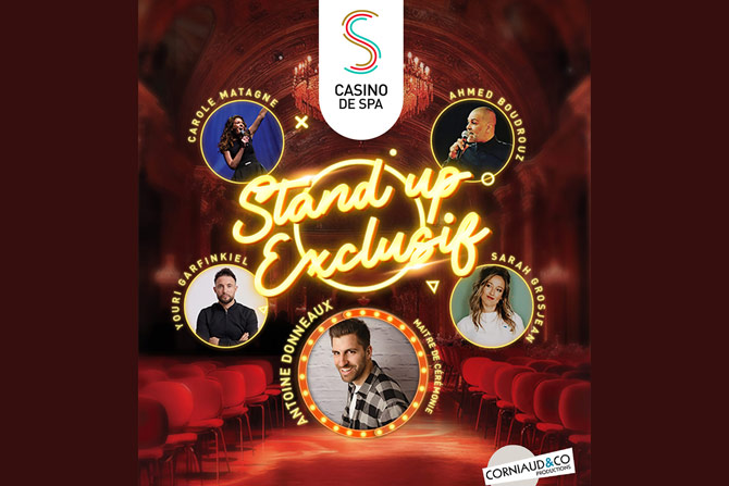 Stand Up 2 au Casino de SPA