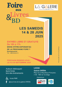 Foire aux Livres & BD's à La Galerie Opéra à LIEGE
