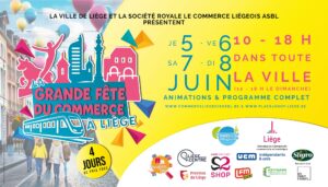 Evènement commercial : Grande Fête du Commerce à Liège 2025