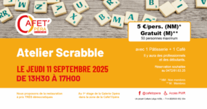 Scrabble à la Cafet'Opéra à LIEGE