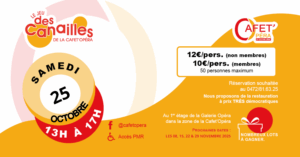 Le Jeu des Canailles à la Cafet'Opéra à LIEGE