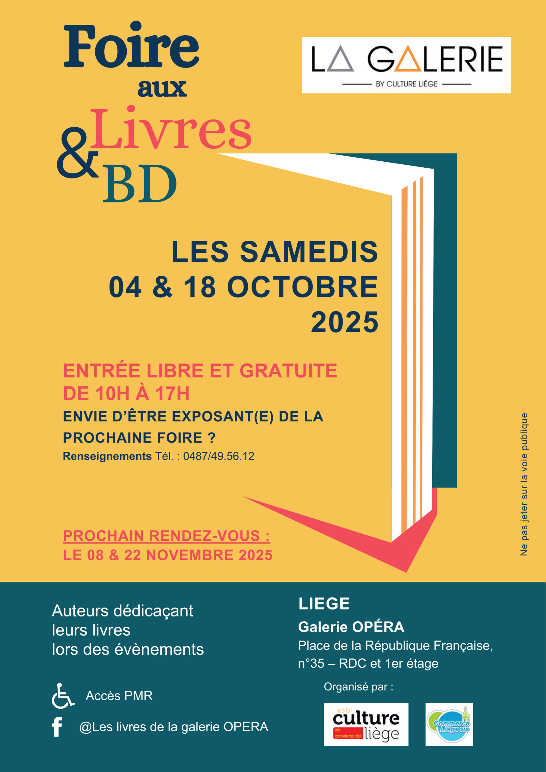 Foire aux Livres & BD à La Galerie Opéra à LIEGE
