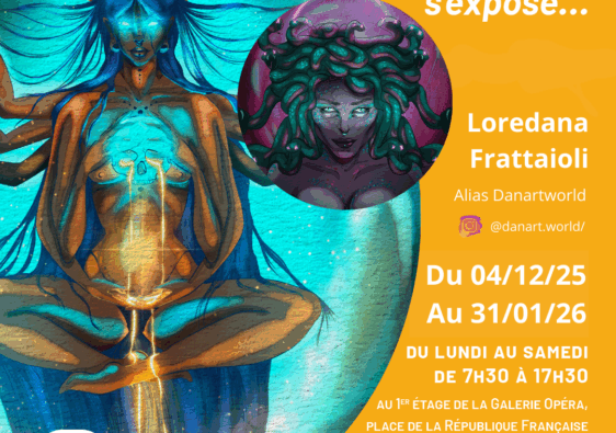 Loredana FRATTAIOLI s'expose à La Cafet'Opéra à LIEGE