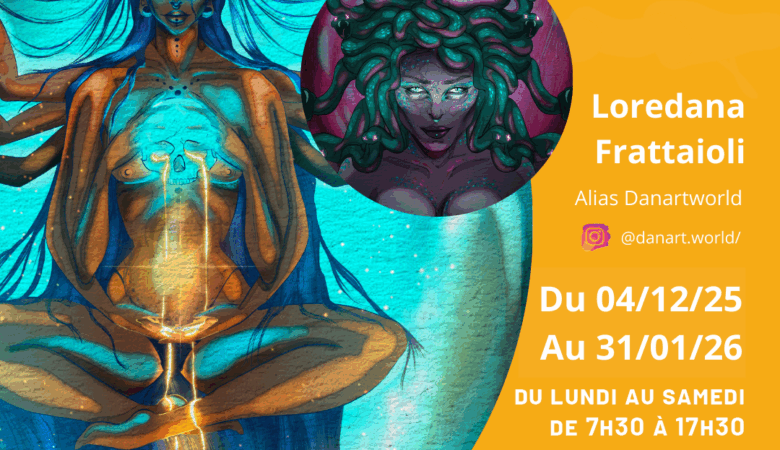 Loredana FRATTAIOLI s'expose à La Cafet'Opéra à LIEGE