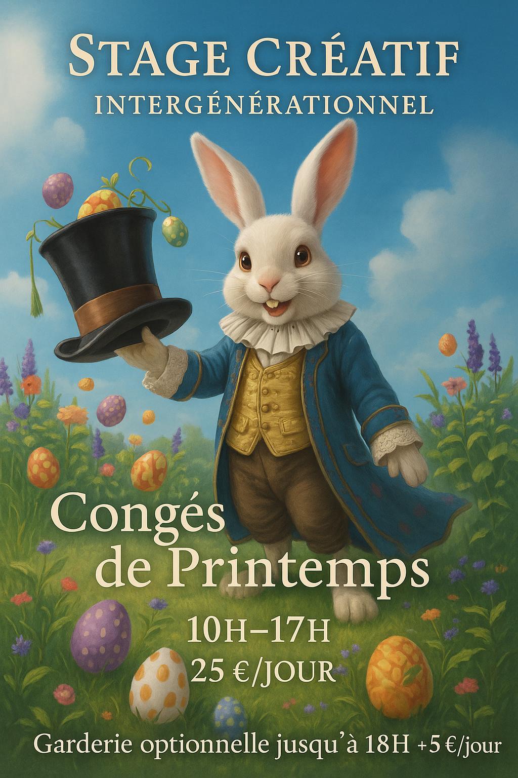 Stages & Ateliers : Stage créatif de Printemps - Enfants & Adultes à La Galerie d'art Liège By Culture Liège ASBL