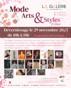 {Dé}vernissage de l'exposition Mode & Art - 3ème édition à La Galerie d'art Liège By Culture Liège ASBL