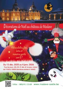 Décorations de Noël - Abracadabra, fées, lutins et monstres gentils sont là ! au Château de Modave