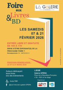 Foire aux Livres & BD's à La Galerie d'art à LIEGE