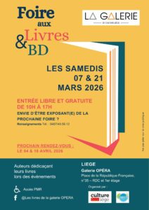 Foire aux Livres & BD's à La Galerie Opéra à LIEGE