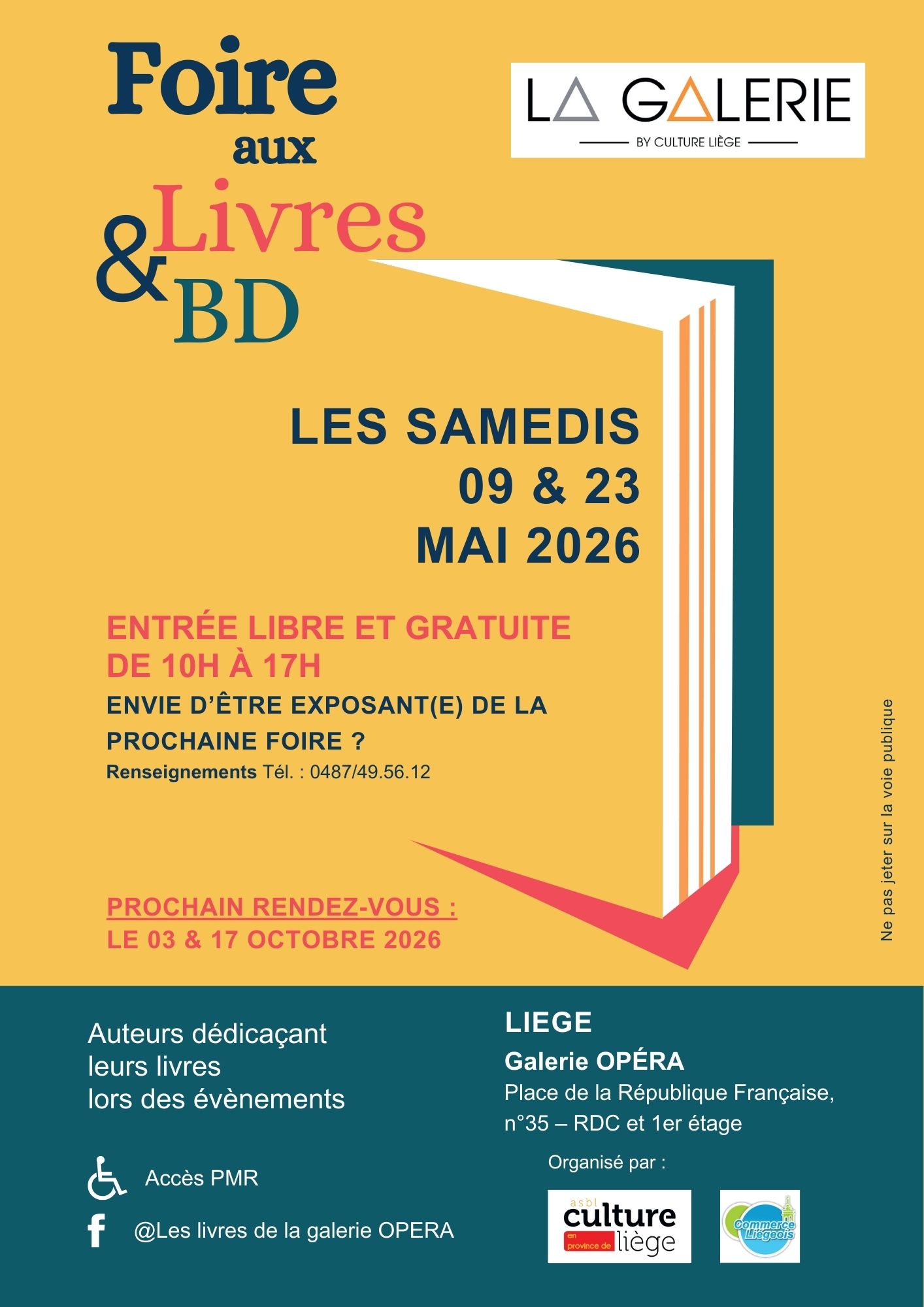 Foire aux Livres & BD's à La Galerie Opéra à LIEGE